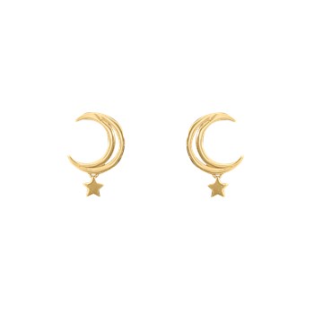 Boucles d'oreilles plaquées or