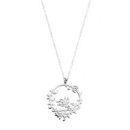 Collier en argent 925 rhodié