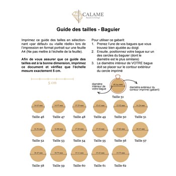 Bague médaille - Argent