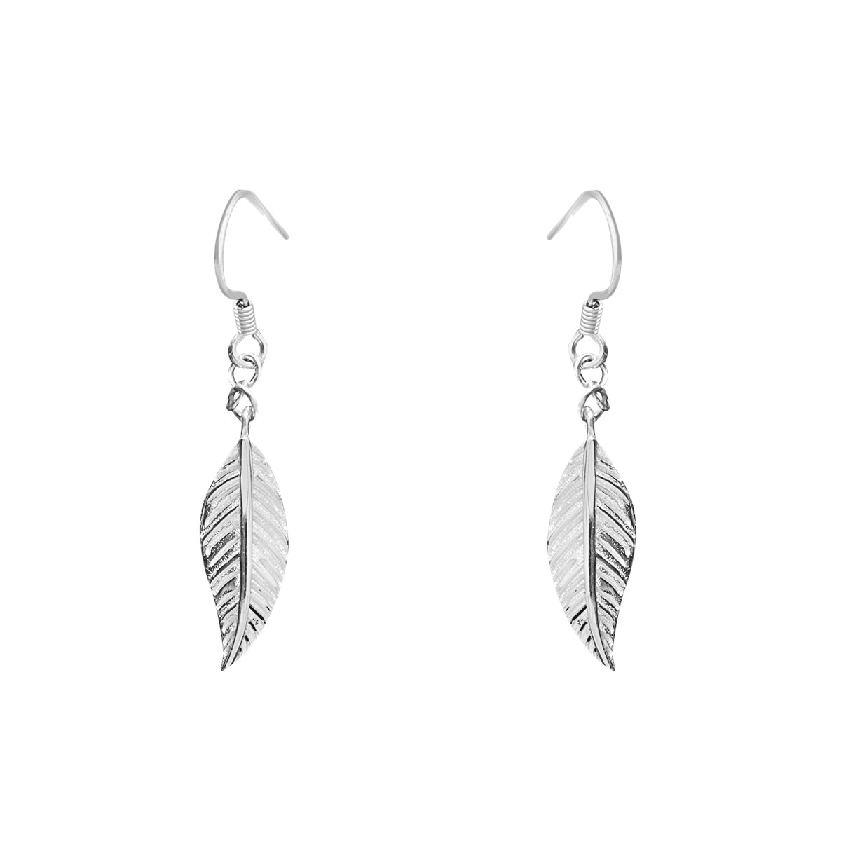 Boucles d'oreilles en argent 925 rhodié