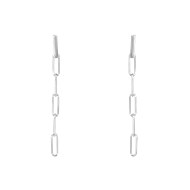 Boucles d'oreilles en argent 925 rhodié