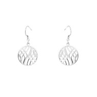 Boucles d'oreilles en argent 925 rhodié