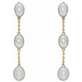 Boucle d'oreille perle sur or 375/1000