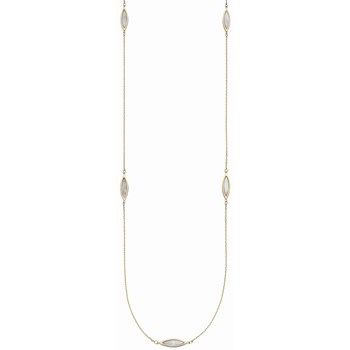 Collier nacre sur or 375/1000