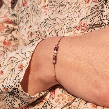Piana bracelet in Tourmaline stones