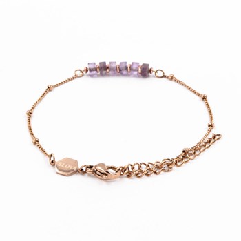 Bracelet Piana en pierres Améthyste