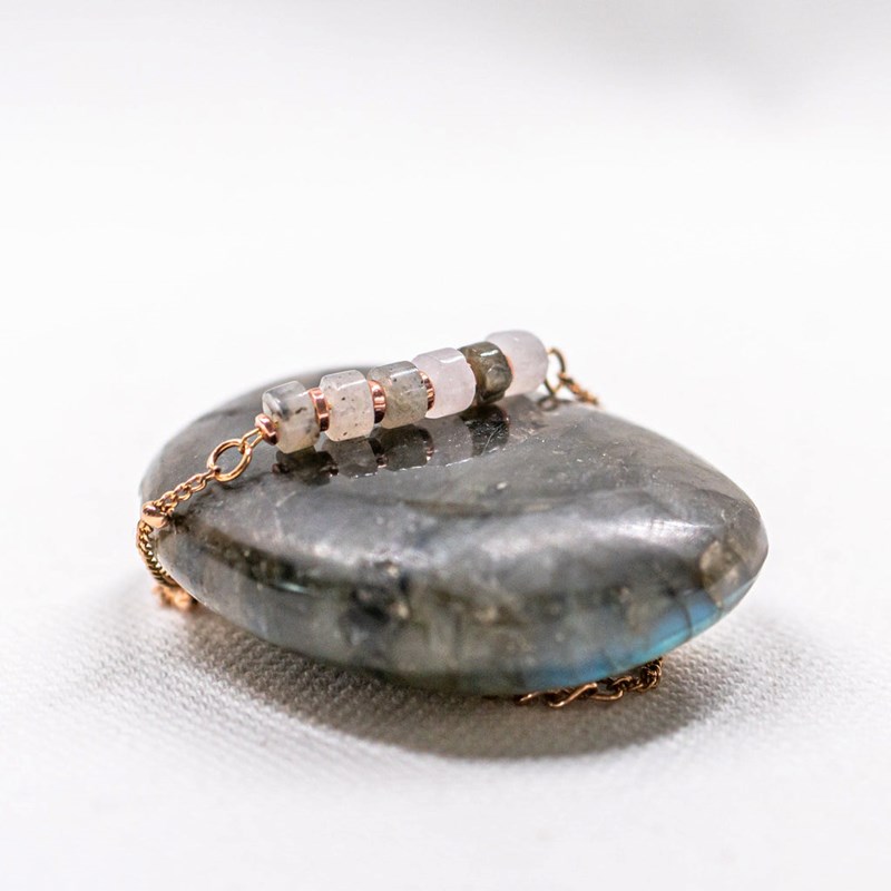 Bracelet Piana en pierres Labradorite - vue 4