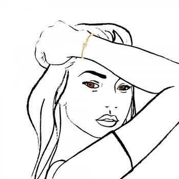 Bracelet Tour Eiffel en acier inoxydable SC Crystal