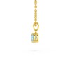 Collier Pendentif ADEN Or 585 Jaune Aigue-Marine Chaine Or 585 incluse 0.23grs - vue V4
