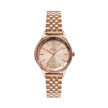 Montre Lee Cooper en Acier Femme Rose doré