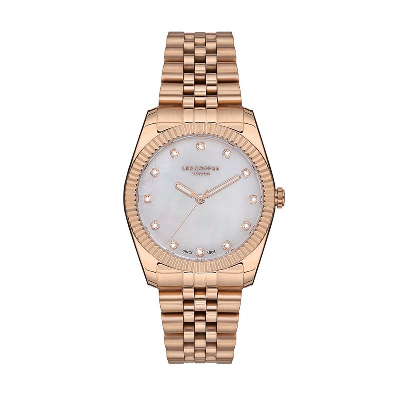 Montre Lee Cooper en Acier Femme Rose doré