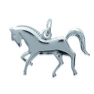 Pendentif Femme - Argent 925 - Cheval