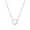 Collier Femme - Argent 925 - Oxyde de zirconium - Longueur : 45 cm - vue V1