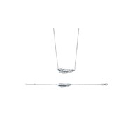 Collier Femme - Argent 925 - Longueur : 45 cm