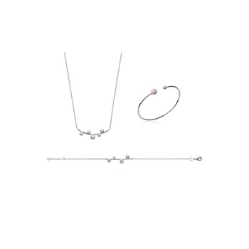 Collier Femme - Argent 925 - Longueur : 45 cm