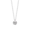 Collier Femme - Argent 925 - Oxyde de zirconium - Longueur : 45 cm - vue V1