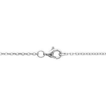 Collier Femme - Argent 925 - Oxyde de zirconium - Longueur : 45 cm