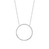 Collier Femme - Argent 925 - Oxyde de zirconium - Longueur : 45 cm - vue V1