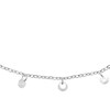 Collier Femme - Argent 925 - Oxyde de zirconium - Longueur : 45 cm - vue V2