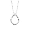 Collier Femme - Argent 925 - Oxyde de zirconium - Longueur : 45 cm - vue V1