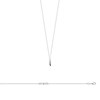 Collier Femme - Argent 925 - Oxyde de zirconium - Longueur : 45 cm - vue V2