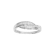 Bague Femme - Oxyde de zirconium - Or 9 Carats