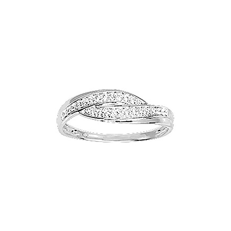 Bague Femme - Oxyde de zirconium - Or 9 Carats