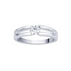 Bague Femme - Oxyde de zirconium - Or 9 Carats - vue V1