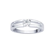 Bague Femme - Oxyde de zirconium - Or 9 Carats