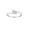 Bague Femme - Oxyde de zirconium - Or 9 Carats - vue V1