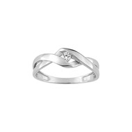 Bague Femme - Oxyde de zirconium - Or 9 Carats