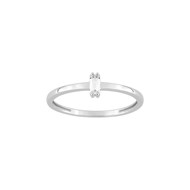 Bague Femme - Oxyde de zirconium - Or 9 Carats