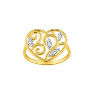 Bague Femme - Oxyde de zirconium - Or 9 Carats