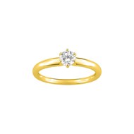 Bague Femme - Oxyde de zirconium - Or 9 Carats