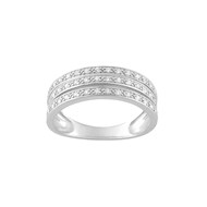 Bague femme - Oxyde de zirconium - Argent 925