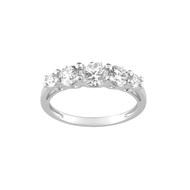 Bague femme - Oxyde de zirconium - Argent 925