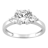 Bague femme - Oxyde de zirconium - Argent 925