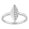 Bague femme - Oxyde de zirconium - Argent 925 - vue V1