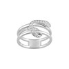 Bague femme - Oxyde de zirconium - Argent 925 - vue V1