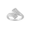 Bague femme - Oxyde de zirconium - Argent 925 - vue V1