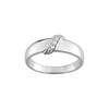 Bague femme - Oxyde de zirconium - Argent 925 - vue V1