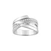 Bague femme - Oxyde de zirconium - Argent 925 - vue V1