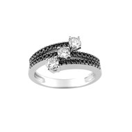 Bague femme - Oxyde de zirconium - Argent 925