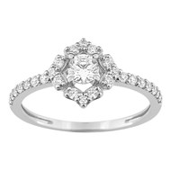 Bague femme - Oxyde de zirconium - Argent 925