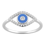 Bague femme - Oxyde de zirconium - Argent 925