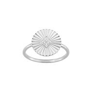 Bague femme - Oxyde de zirconium - Argent 925