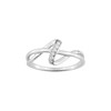 Bague femme - Argent 925 - Oxyde de zirconium - vue V1