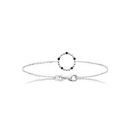 Bracelet Femme - Argent 925 - Email - Longueur : 18 cm