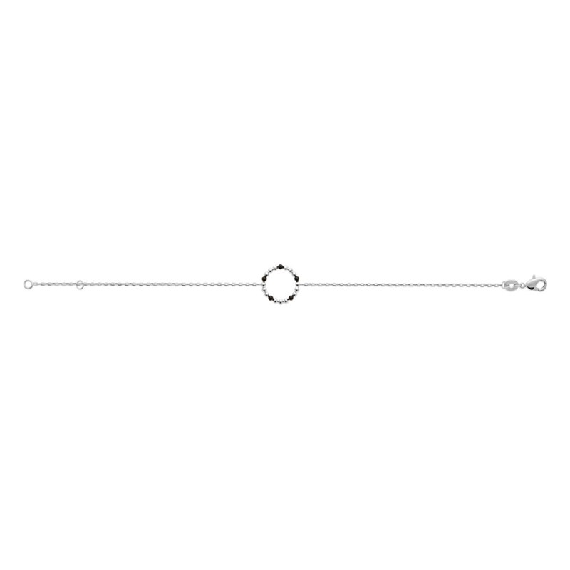 Bracelet Femme - Argent 925 - Email - Longueur : 18 cm - vue 2