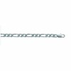 Chaine Homme - Argent 925 - Cheval alternée 1+2 - Largeur : 4 mm - Longueur : 55 cm - vue V1